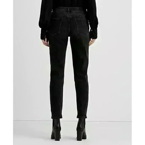 NEW! Lauren Ralph Lauren Women's Relaxed Tapered Ankle Jeans - Picture 3 of 6